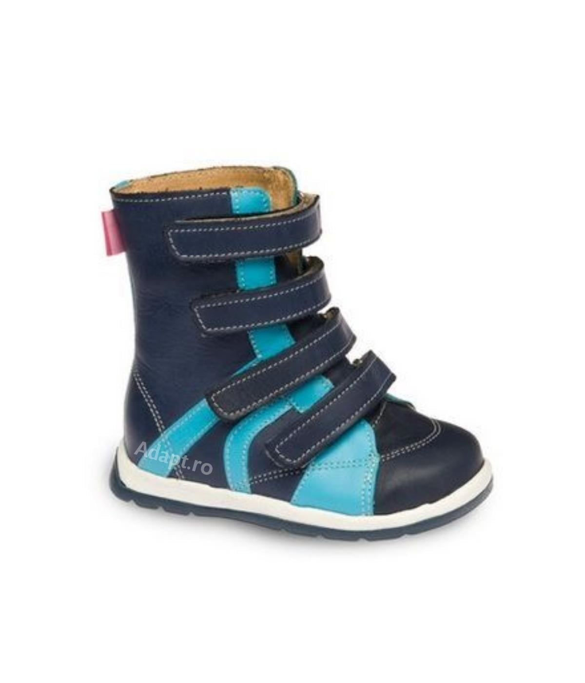 Incaltaminte-ortopedica-cu-scai-BOXERS-culoare-albastru