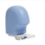 Sistem de blocare a abducţiei pentru sistemul de scaun de toaletă universal