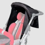 Umbrar pliabil cu înveliş lateral pentru carucior URSUS