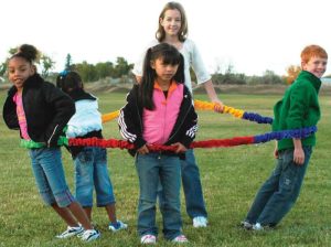 Bandă moale pentru jocul în grup