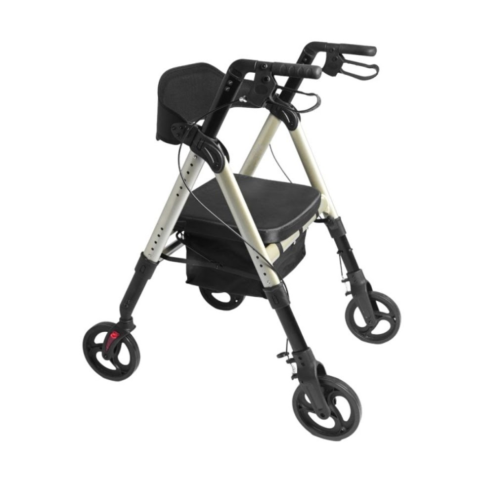 Cadru de mers rolator pentru vârstnici și persoane cu greutate mare DAVID XXL