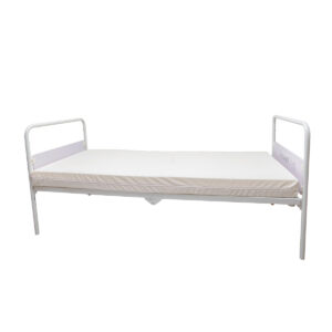 Pat electric de spital MLMT Basic, cu patru secțiuni și cadru rabatabil