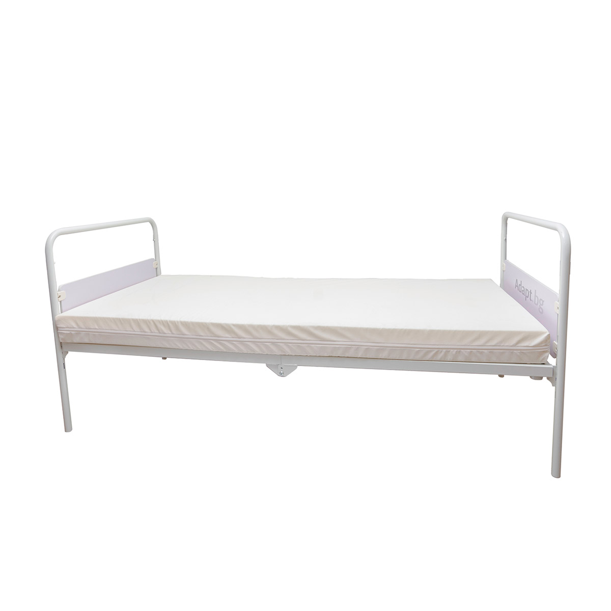 Pat electric de spital MLMT Basic, cu patru secțiuni și cadru rabatabil