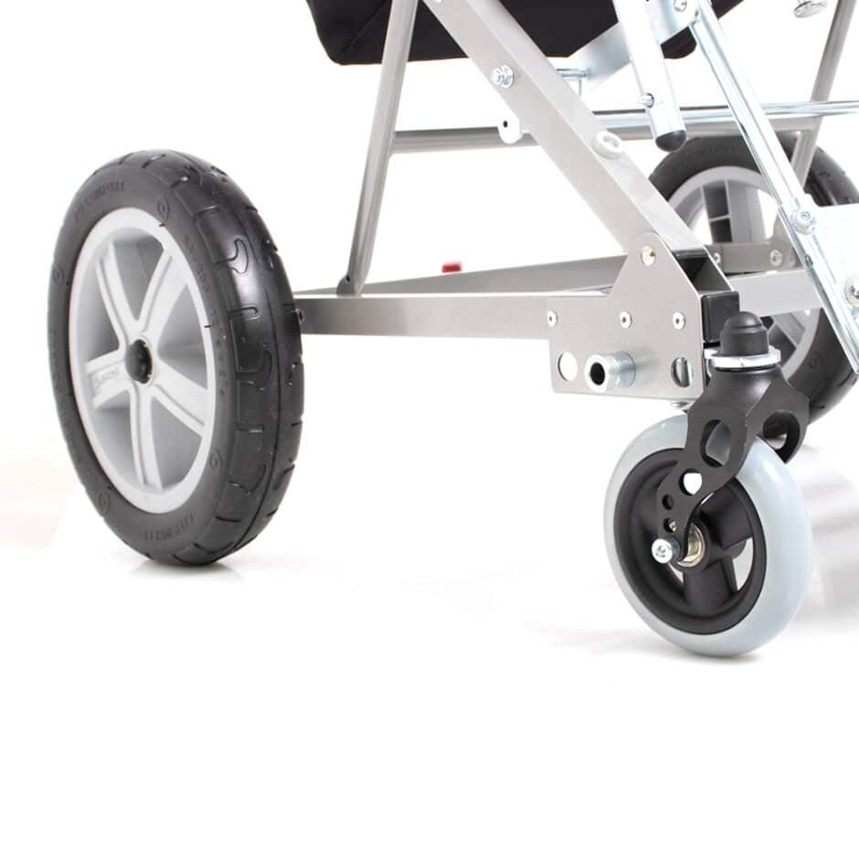 Roți frontale pivotante EVO pentru cărucior NOVA – 125 mm