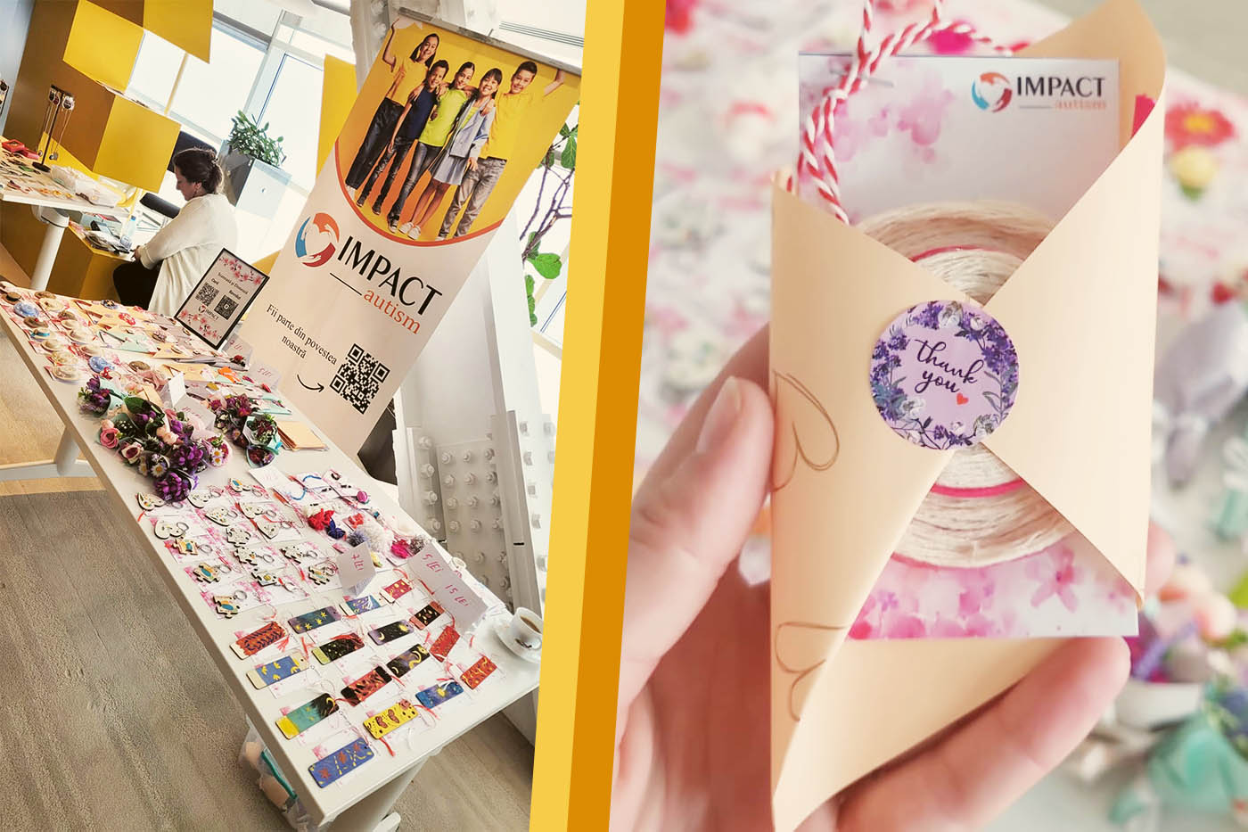 Asociația Impact Autism, organizator "Mărțișor Charity Fair", un târg caritabil cu mărțișoare realizate manual