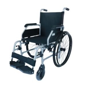 Scaun cu rotile manual Gaven YK9081, din aluminiu, pliabil