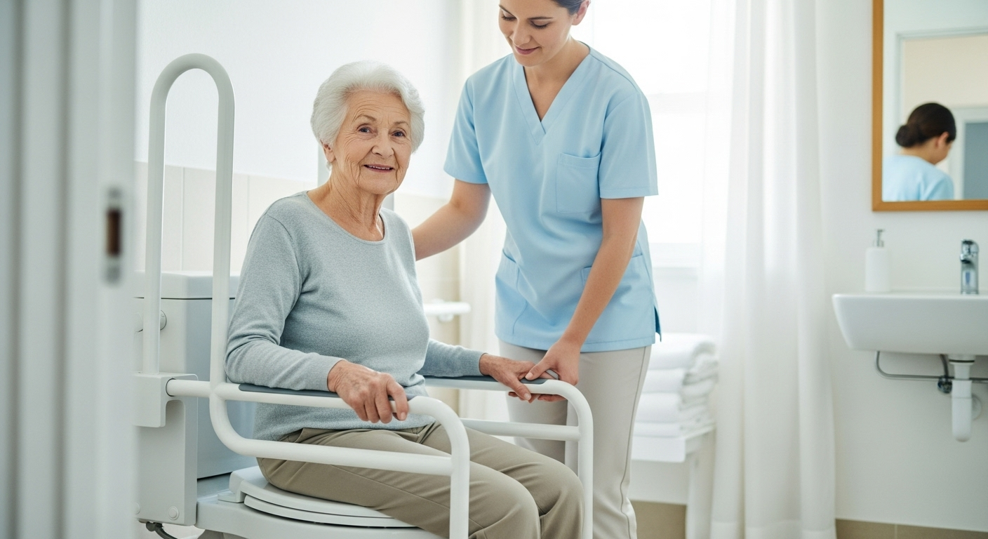 Alegerea și importanța unui wc pentru batrani, pentru o viață demnă