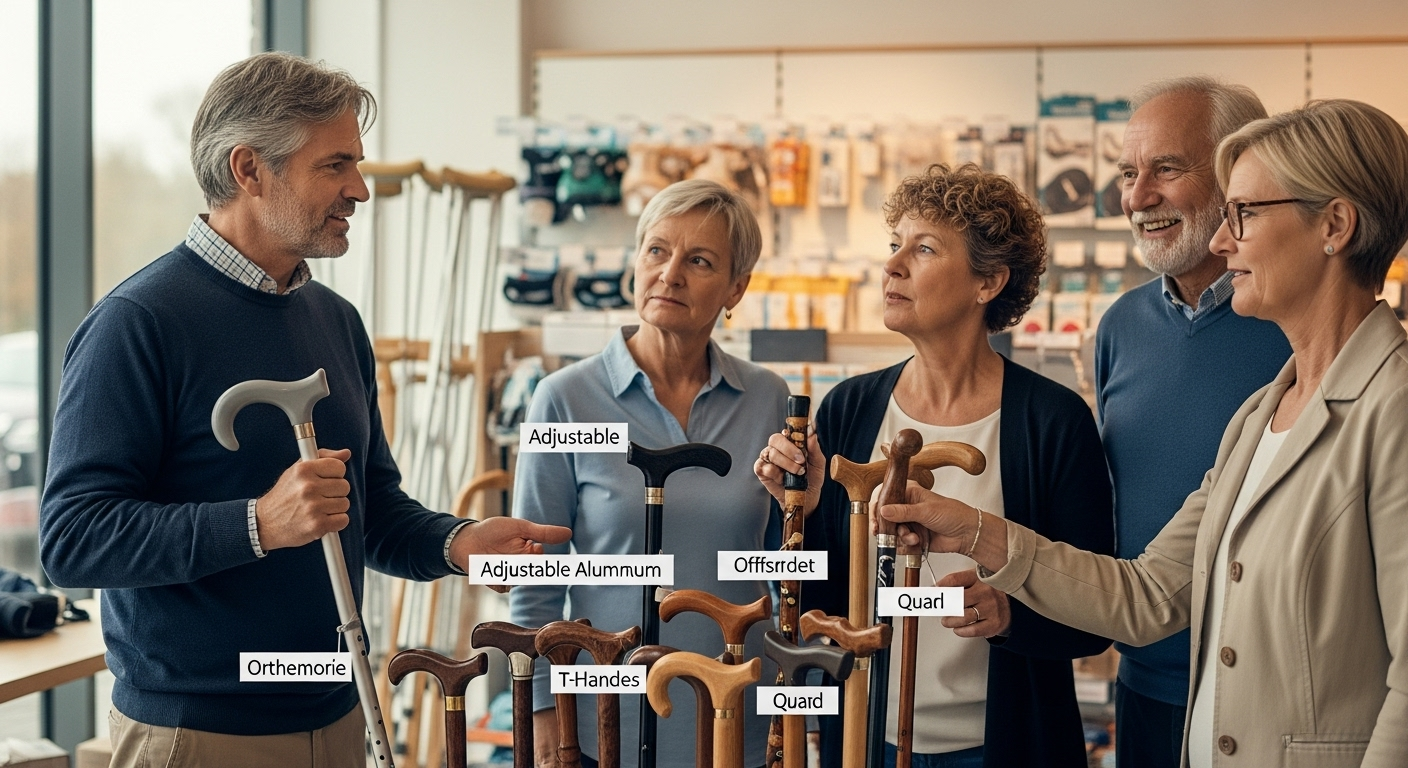 Ghidul esențial pentru alegerea și utilizarea unui baston ortopedic