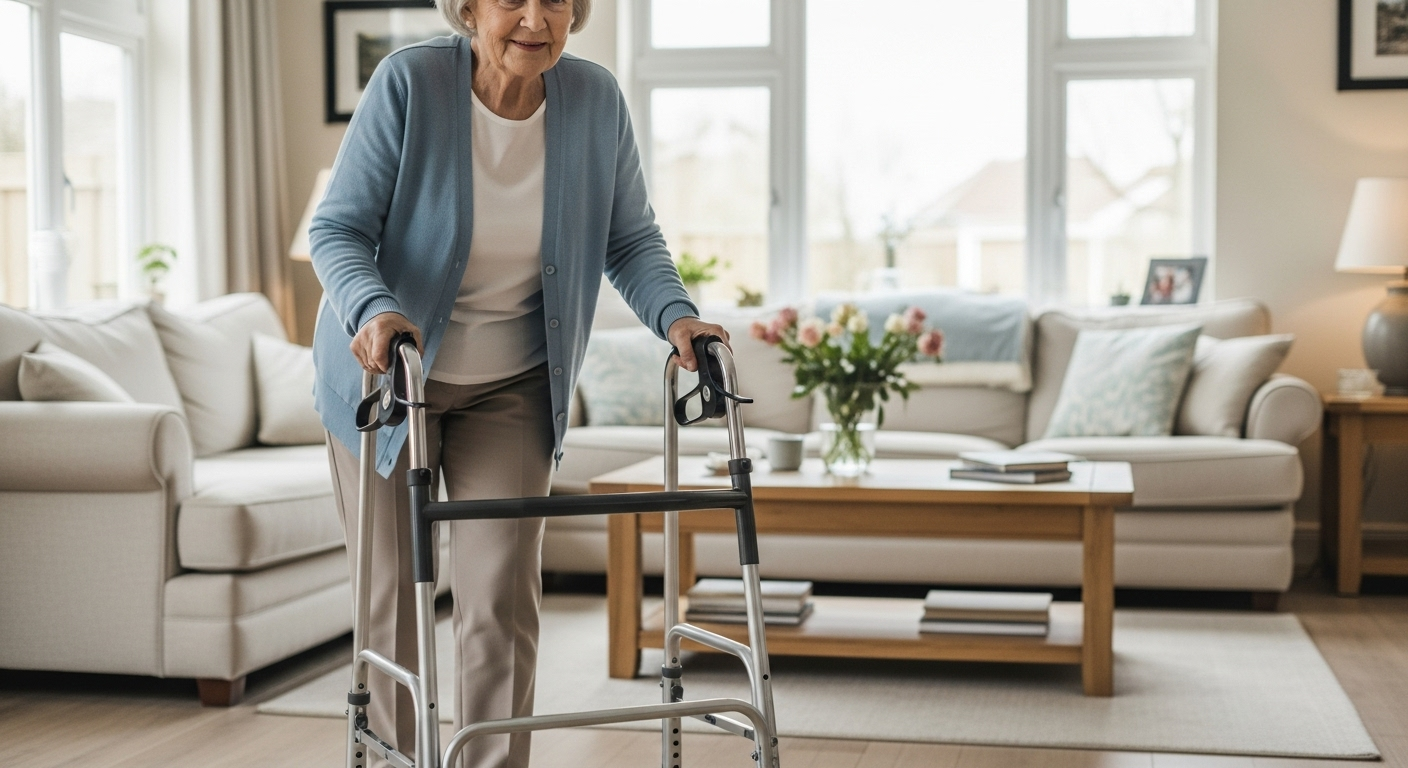 Cadru de mers pasitor: Sprijin pentru siguranță și independență în deplasare