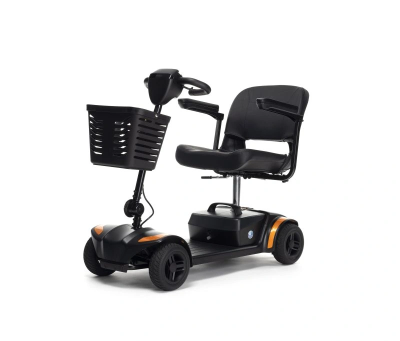 scuter cu 4 roti pliabil model One de la Vermeiren vedere laterala